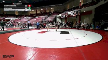 120 lbs Round Of 16 - Kyla Voorhees, Duncan Lady Demons vs Ava Belvin, Shawnee High School Girls