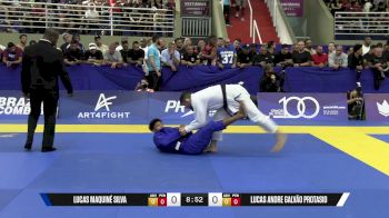 Lucas Andre Galvão Protasio vs Lucas Maquiné Silva 2025 Brasileiro Jiu-Jitsu IBJJF