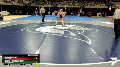 138-4A/3A Quarterfinal - Dylan Rohn, Linganore vs Drew Montgomery, Northern-Cal