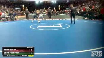 150-2A 5th Place Match - Kaden Martin, Colorado Springs Christian School vs Ethan Toothaker, Cedaredge