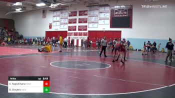 141 lbs Round Of 16 - Vince Napolitana, Spartan Combat RTC vs Blake Boyers, Unattached