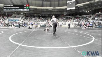 49 lbs Semifinal - Lux Winston, ICEFIGHTER U vs Michael Cawthorne, Tiger Trained Wrestling