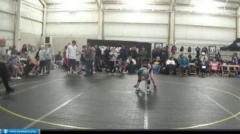 76 lbs Round 3 (4 Team) - Brooks Bernard, Bay City MS vs Chase Morris, Lapeer WC