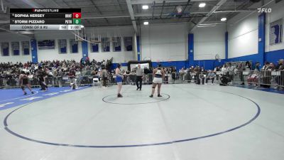 185 lbs Consi Of 8 #2 - Sophia Hersey, Braintree vs Storm Pizzaro, Putnam