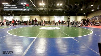 80 lbs Rr Rnd 3 - Benjamin Grimes, Coalgate Wildcat Wrestling Club vs Tristan Thompson, Ada Youth Wrestling