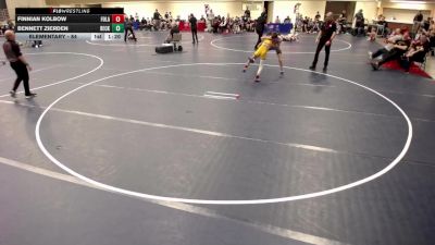 Elementary - 84 lbs Finnian Kolbow, Forest Lake vs Bennett Zierden, Becker