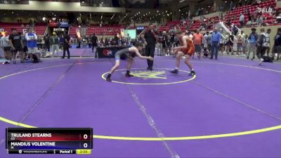 138 lbs Cons. Round 5 - Truland Stearns, CO vs Mandius Volentine, IA