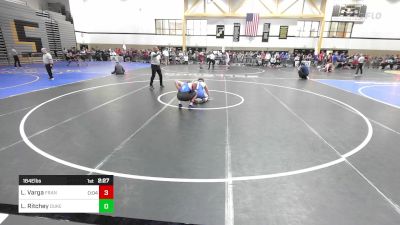 184E lbs Rr Rnd 2 - Leo Varga, Franklin&Marshall vs Logan Ritchey, Duke