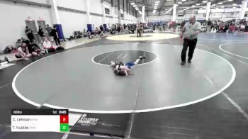 66 lbs Rr Rnd 3 - Cooper Lehman, New Mexico vs Teegan Hubble, Dominate WC