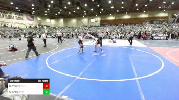 114 lbs 3rd Place - Kaidan Ybarra, Fallon Outlaws WC vs Kaison Kiley, Georgetown