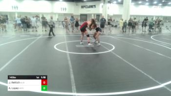 145 lbs Rr Rnd 5 - Josephine Rettich, Aliso Niguel vs Alexa Lopez, Artesia Wrestling