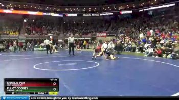 1 lbs Quarterfinal - Elliot Cooney, Nodaway Valley vs Charlie Veit, East Sac County