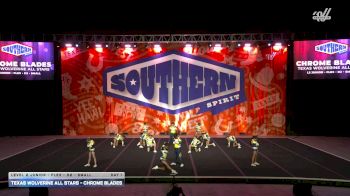Texas Wolverine All Stars - Chrome Blades [2026 L2 Junior - Flex - D2 - Small Day 1] 2026 Southern Nationals by Cheer Power