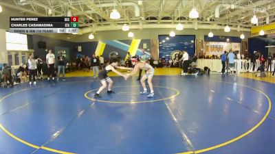 106 lbs Semis & Wb (16 Team) - Charles Casamasima, Stampeders vs Hunter Perez, Ocoee WC