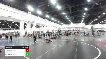 49 lbs 2nd Place - Jarren Chacon, Juggernaut WC vs Benjamin Tolentino, Daniel Cormier Wr Ac