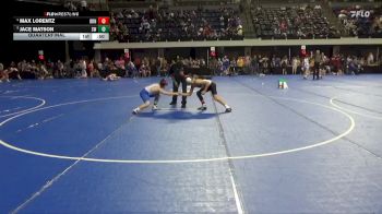 105 lbs Quarterfinal - Max Lorentz, Byron vs Jace Matson, Simley Wrestling