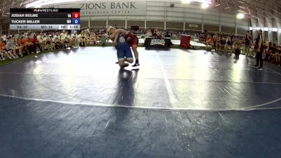 285 lbs Josiah Bolme, Virginia vs Tucker Miller, Missouri