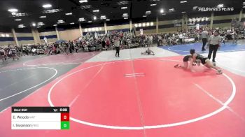 109 lbs 5th Place - Emerson Woods, Mat Demon WC vs Isabella Swanson, Pride WC