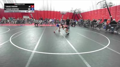 138 lbs Cons. Round 5 - Isaac Foster, Aviators Wrestling vs Logan Steffen, RT Elite Wrestling