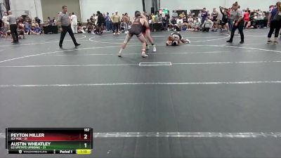 157 lbs Round 4 (8 Team) - Peyton Miller, Sly Fox vs Austin Wheatley, U2 Upstate Uprising