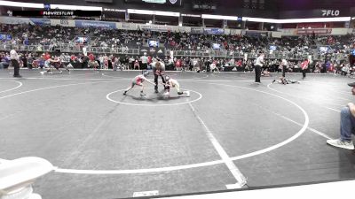 46 lbs Consi Of 8 #1 - Easton Saltenberger, Patriot Mat Club vs Chaz Hartman, Carrollton Trojans