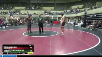 285 lbs Round 2 (4 Team) - Marcus Dortch-Staten, Shakopee vs Adrian Kruger, Marshfield