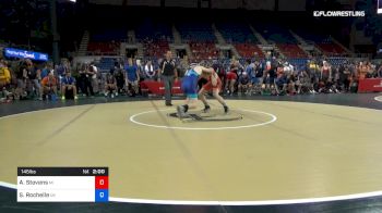 145 lbs Rnd Of 64 - Andrew Stevens, Michigan vs Spencer Rochelle, Oklahoma