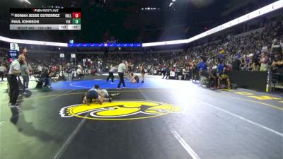 150 lbs Consi Of 16 #2 - Roman Jesse Gutierrez, Bullard (CS) vs Paul Johnson, Elk Grove (SJ)