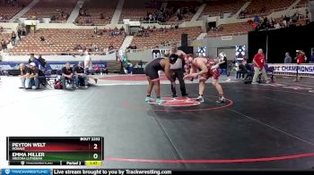 D1-285 lbs Semifinal - Dax Monestime, Boulder Creek vs Josh Finch-Logan, Brophy College Preparatory