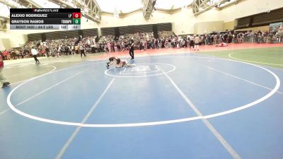 44-T lbs 3rd Place - Alexio Rodriguez, Legal Pain vs Grayson Ramos, Triumph Trained