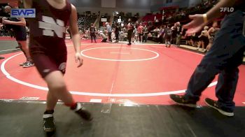 70 lbs Consi Of 4 - Ulrich Dyches, IRONMEN Wrestling Club vs Jace Bozworth, Owasso Takedown Club