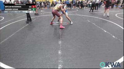 105 lbs Quarterfinal - Brylan Mcgonigal, Cleveland Takedown vs Madden Votaw, Huskey Wrestling Club