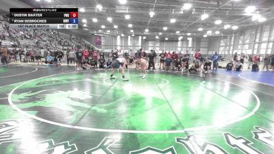 86 lbs 1st Place Match - Dustin Baxter, Punisher Wrestling Company vs Ryan Desroches, Inland Northwest Wrestling Training Center