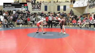 113 lbs Round Of 16 - Zac Faria, North Attleborough vs Mason Radtke, Agawam