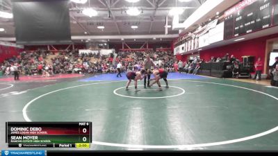 192 lbs Champ. Round 3 - Sean Moyer, Rancho Cotate High School vs Dominic DeBo, James Logan High School