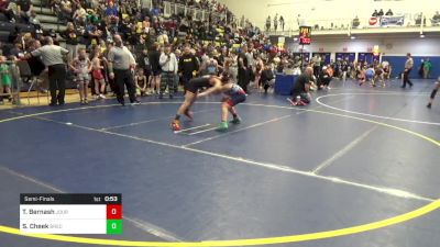 96 lbs Semifinal - Toby Bernash, Journeymen vs Stephen Cheek, Brecksville