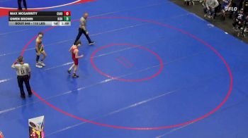 110 lbs Round Of 16 - Max McGarrity, Chartiers Houston vs Owen Brown, Kiski Area