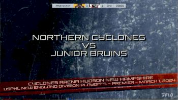 Replay: Home - 2024 Jr. Bruins vs Cyclones | Mar 1 @ 12 PM