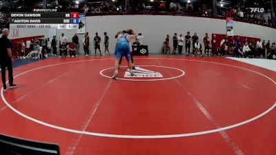 125 kg Champ. Round 3 - Devon Dawson, Northern Illinois RTC vs Ashton Davis, Spartan Combat RTC/ Titan Mercury Wrestling Club (TMWC)