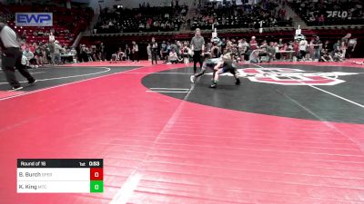 64 lbs Round Of 16 - Bryar Burch, Sperry Wrestling Club vs Koen King, Miami Takedown Club