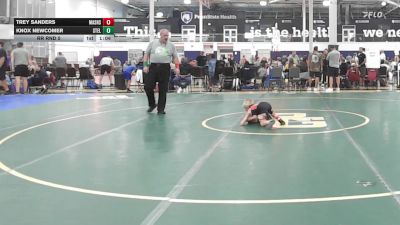 49 lbs Rr Rnd 5 - Trey Sanders, Mat Assassins - K6 vs Knox Newcomer, Steller Trained Grievous - K6