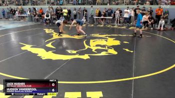 102 lbs Cons. Round 2 - Jack Hughes, Mid Valley Wrestling Club vs Hudson Vanderpool, Pioneer Grappling Academy