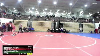 190 lbs 1st Place Match - Aleksandar Tatum, Hobart vs Corinthian Tonte, Franklin Community