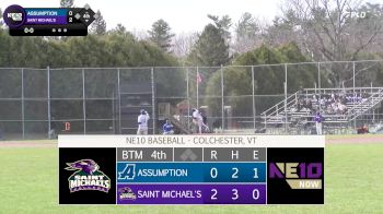 Replay: Assumption vs St. Michael's - DH | Apr 10 @ 11 AM