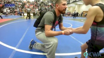 46-49 lbs Quarterfinal - Ryder Jenkins, Beggs Youth Wrestling Program vs Elliot Gann, Raw Wrestling Club