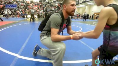 46-49 lbs Quarterfinal - Ryder Jenkins, Beggs Youth Wrestling Program vs Elliot Gann, Raw Wrestling Club