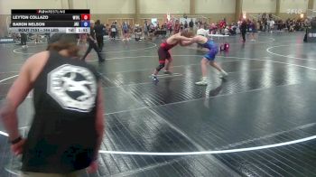 144 lbs Rr Rnd 3 - Leyton Collazo, Well Trained vs Baron Nelson, Jax Wrestling Club