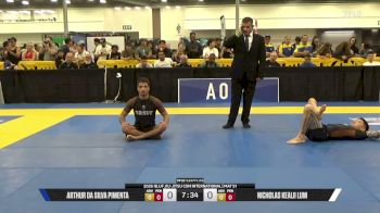 Nicholas Kealii Lum vs Arthur Da Silva Pimenta 2026 IBJJF Jiu-Jitsu CON International