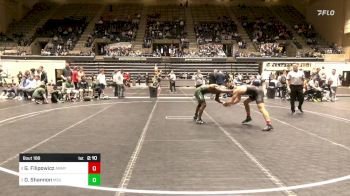 165 lbs Semifinal - Gunner Filipowicz, Army vs DJ Shannon, Michigan State