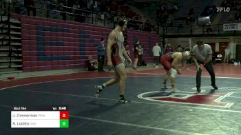 197 lbs Consi Of 4 - Jackson Zimmerman, Univ Of Pennsylvania vs Nick Lodato, Edinboro